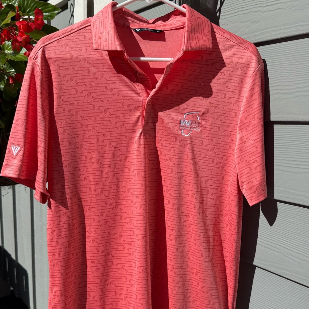 Levelwear men’s WM Phoenix Open golf polo shirt.